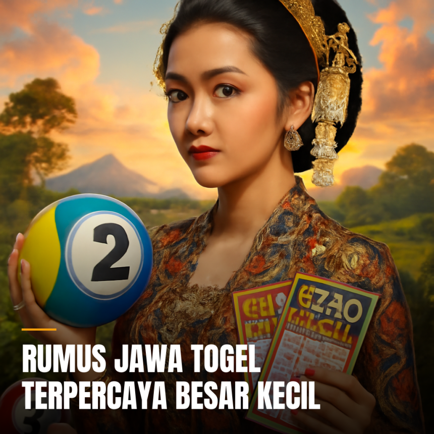 Pemandangan budaya Jawa dengan elemen togel.