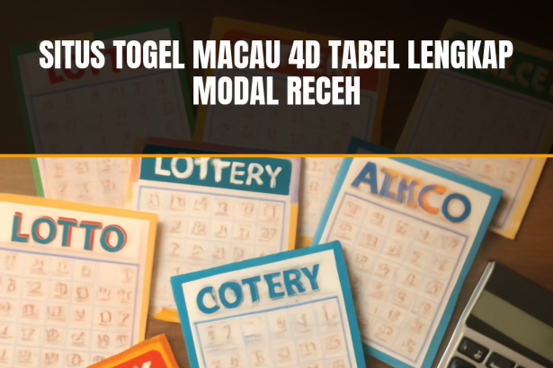 Situs Togel Macau 4D table lengkap modal receh