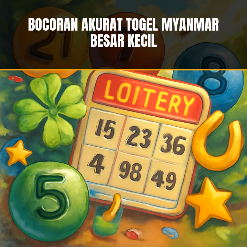 Bocoran akurat togel Myanmar besar kecil