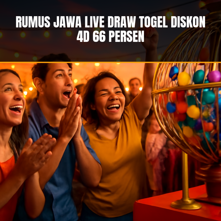 Rumus jawa togel dengan diskon 4D